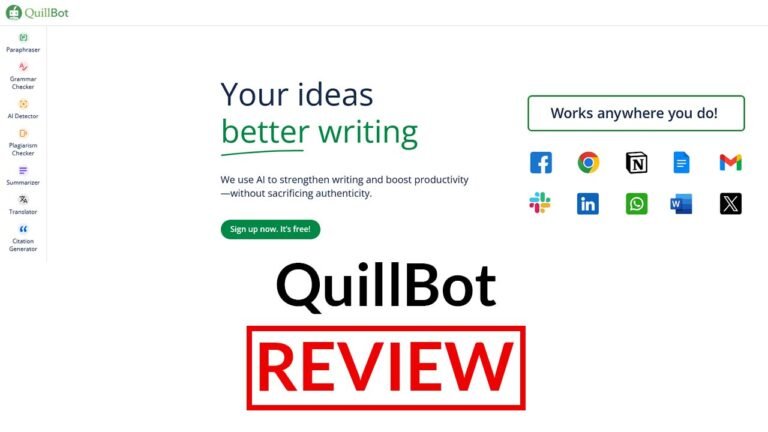 review of QuillBot AI writing tool