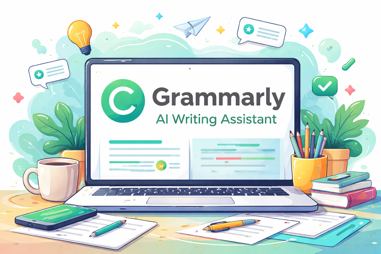 Grammarly AI Writing Assistant