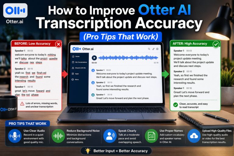 How to Improve Otter AI Transcription Accuracy